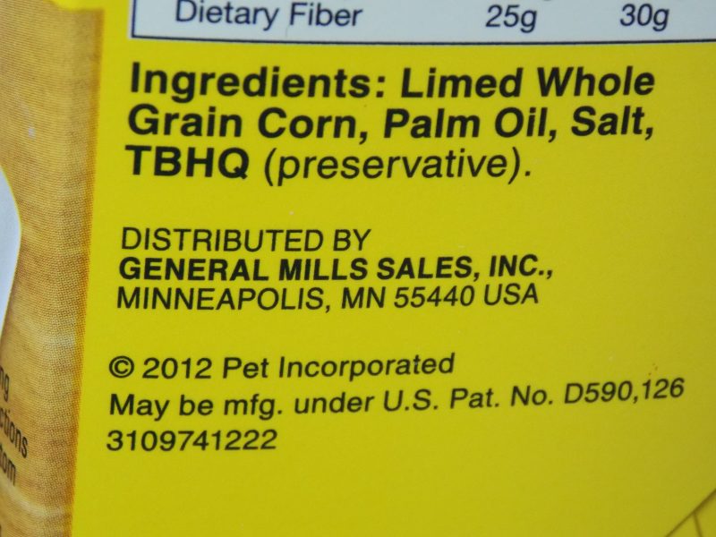 Unsafe Preservative (TBHQ) in Your Food